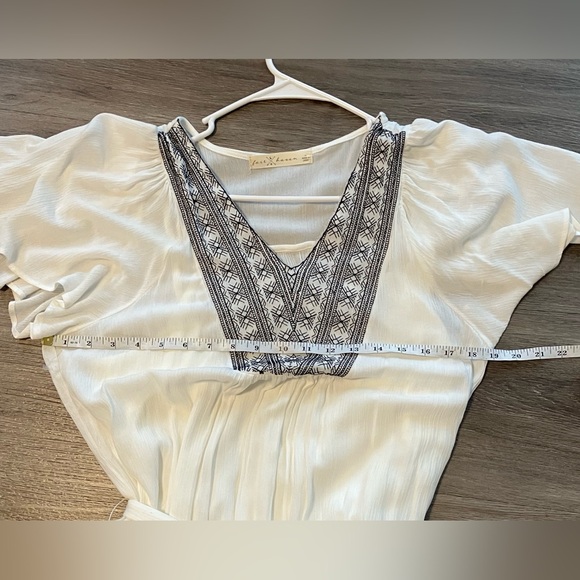 Fair Haven Black and Ivory Maxi Dress size XL - Picture 2 of 5